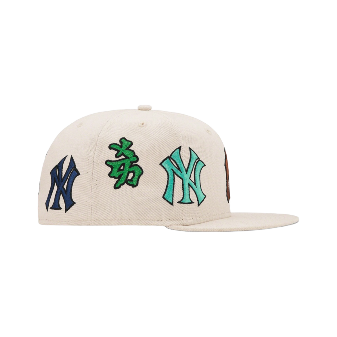 슈프림 x 뉴욕 양키스 간지 뉴에라 탄 - 22FW(Supreme x New York Yankees Kanji New Era Tan - 22FW) - 2