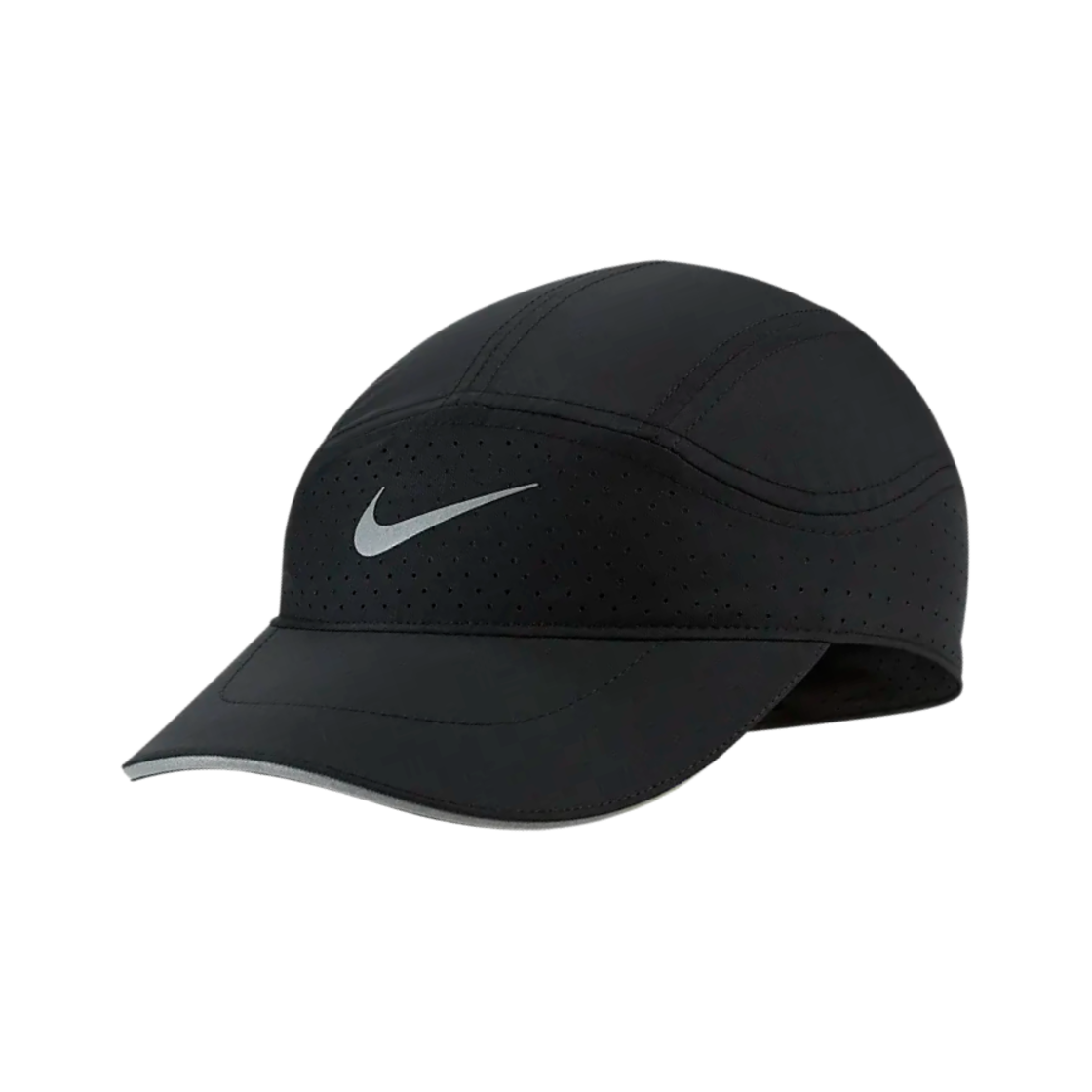 나이키 에어로빌 테일윈드 러닝 캡 블랙