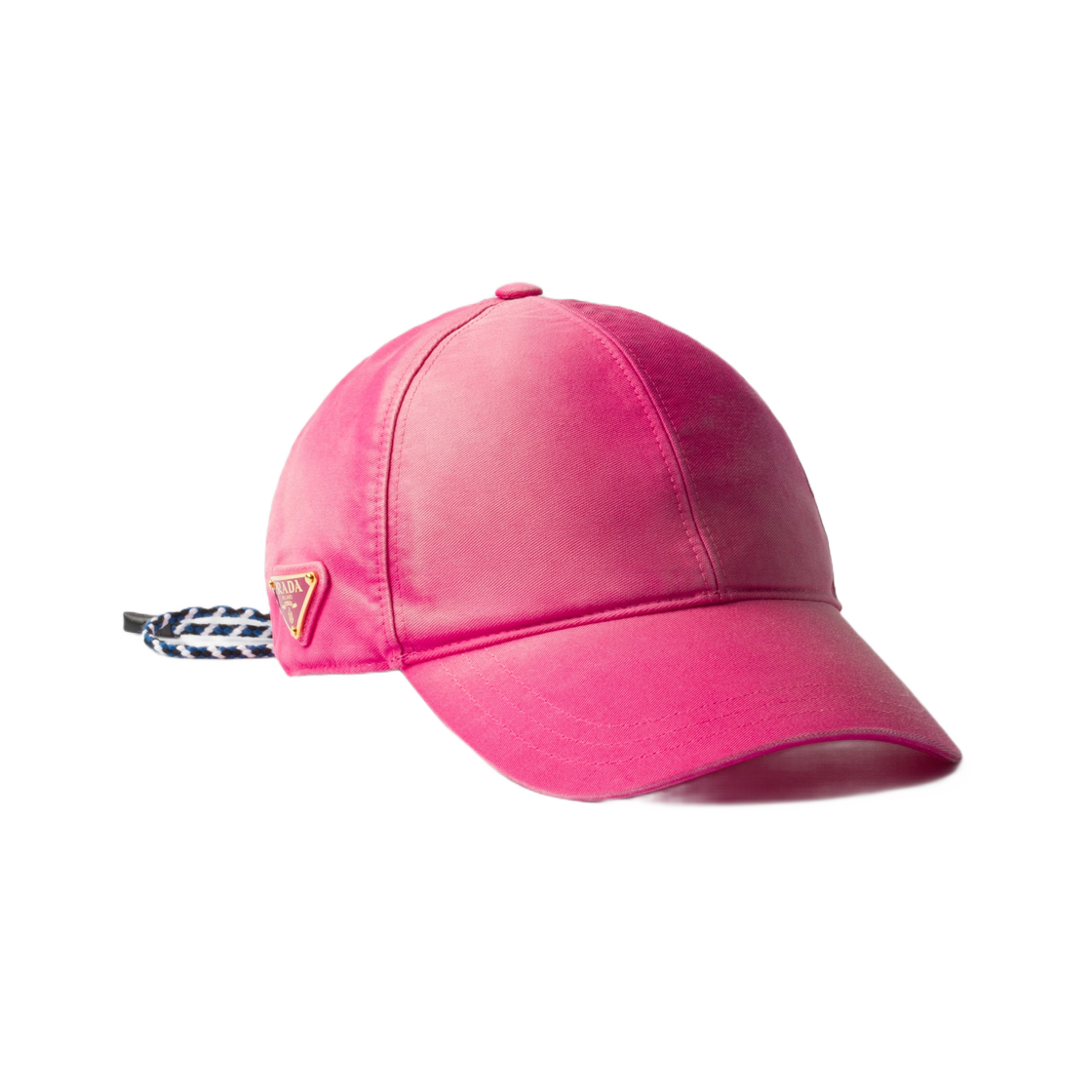 프라다 코튼 베이스볼 캡 타마린드 핑크(Prada Cotton Baseball Cap Tamarind Pink) - 1