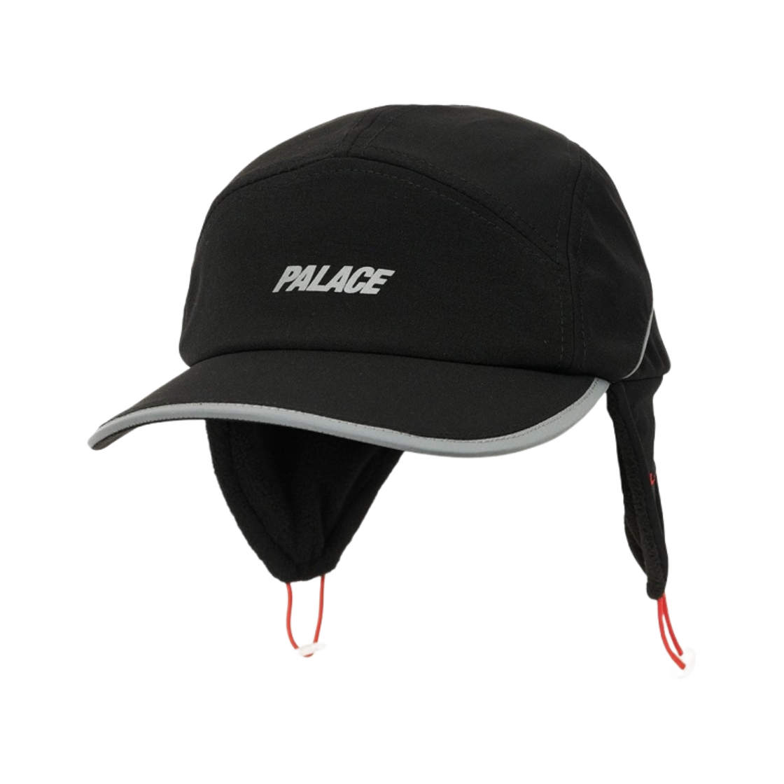 - Palace Paltech Shell Earflap Runner Black - 23SS