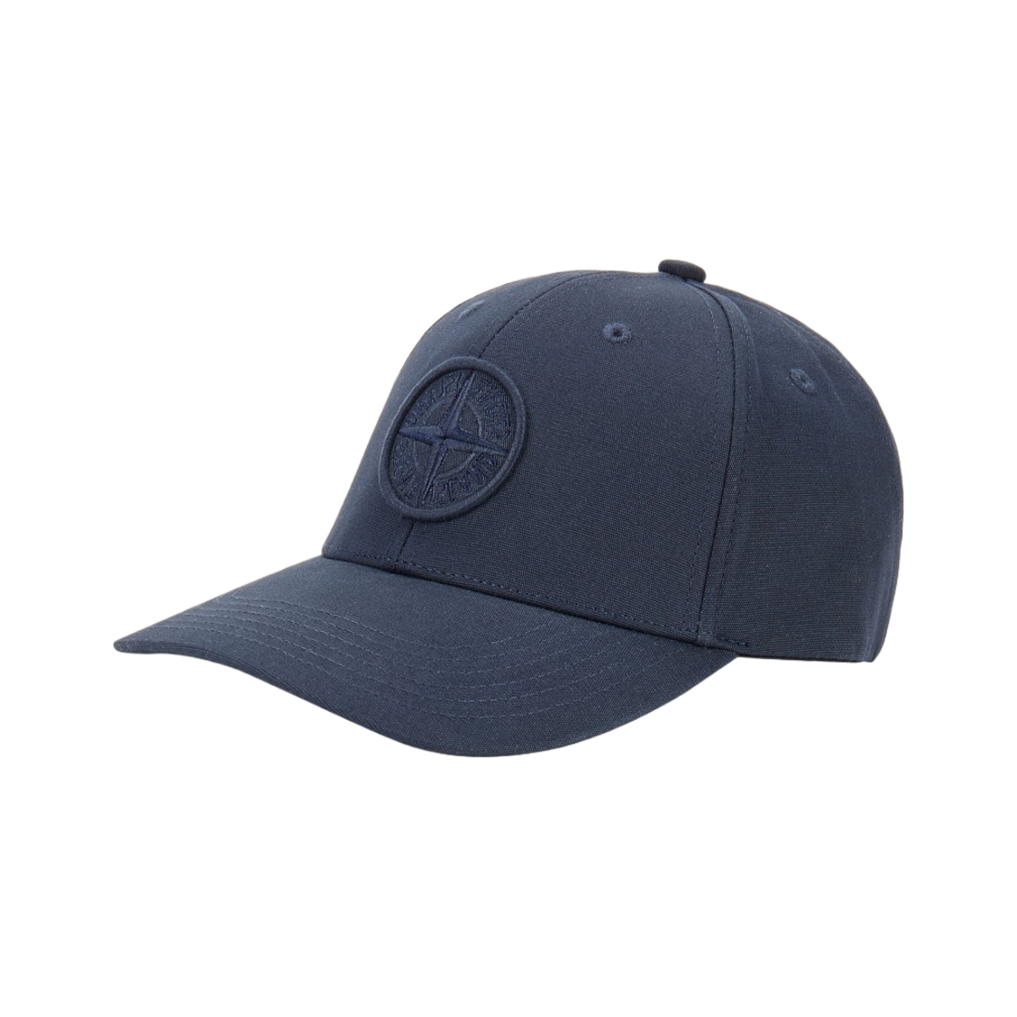 스톤 아일랜드 99661 6-패널 캡 네이비 블루 - 22SS(Stone Island 99661 6-Panel Cap Navy Blue - 22SS)