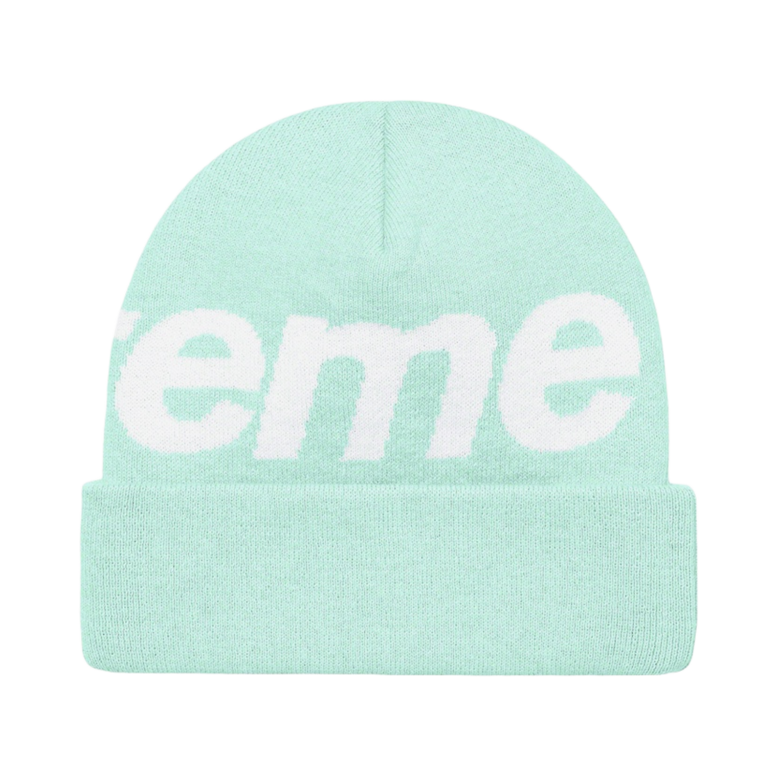슈프림 빅 로고 비니 터콰이즈 - 21FW(Supreme Big Logo Beanie Turquoise - 21FW) - 2