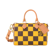 Louis Vuitton Speedy 25 Bandouliere Damier Pop Yellow