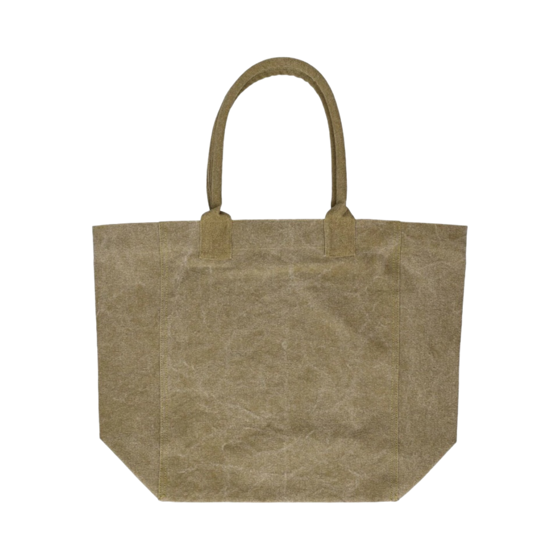 이자벨 마랑 옌키 캔버스 로고 토트백 카키 - 22FW(Isabel Marant Yenky Canvas Logo Tote Bag Khaki - 22FW) - 2