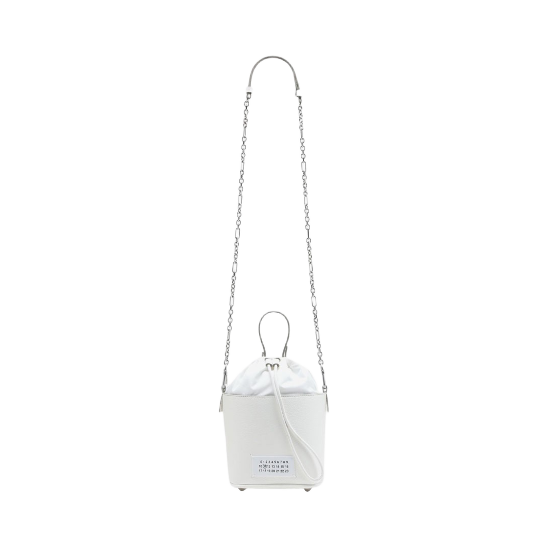 메종 마르지엘라 텍스쳐드 레더 버킷백 화이트(Maison Margiela Textured Leather Bucket Bag White) - 3