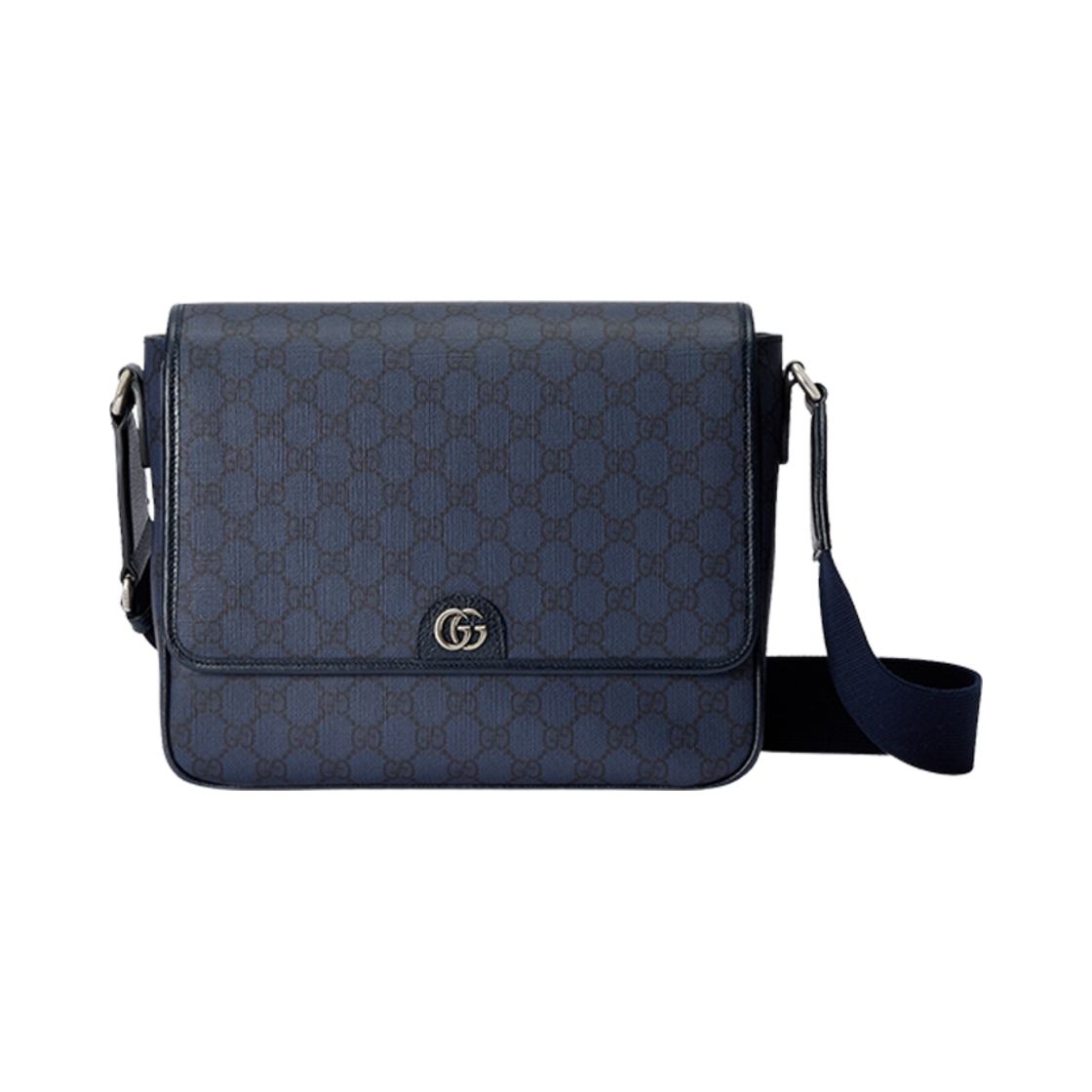 구찌 오피디아 미디움 메신저백 블루 블랙 슈프림 텐더(Gucci Ophidia Medium Messenger Bag Blue Black Supreme Tender)