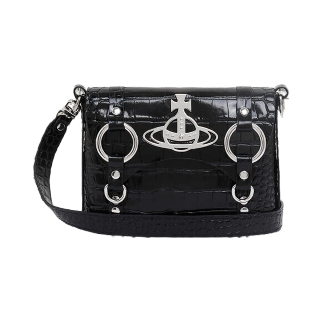 비비안 웨스트우드 킴 크로스바디백 블랙(Vivienne Westwood Kim Crossbody Bag Black) - 1