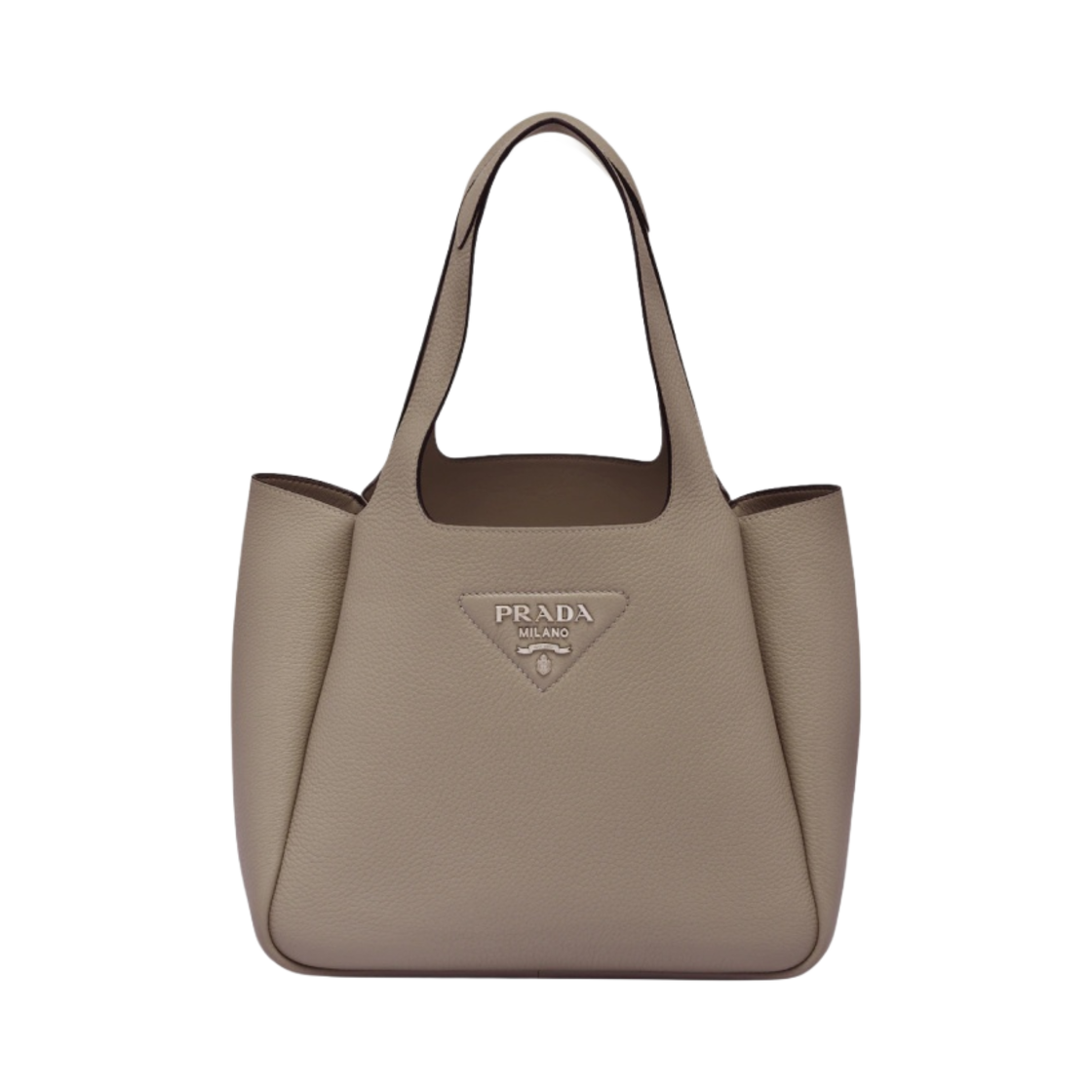 프라다 레더 토트백 클레이(Prada Leather Tote Bag Clay) - 1