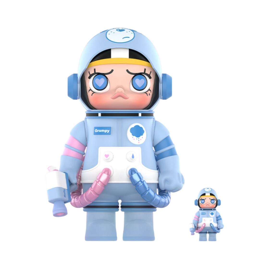 팝마트 메가 스페이스 몰리 x 그럼피 베어 100% & 400% 세트(Pop Mart Mega Space Molly x Grumpy Bear 100% & 400% Set) - 1