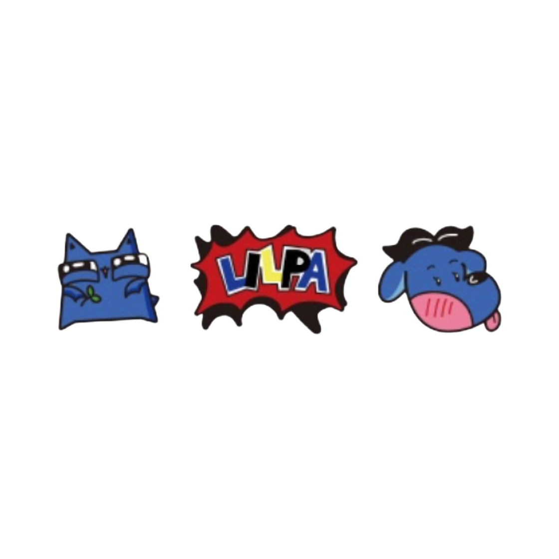 우왁굳 릴파콘 와펜 세트 드로운 바이 릴파(Woowakgood Lilpacon Wappen Set Drawn By Lilpa)