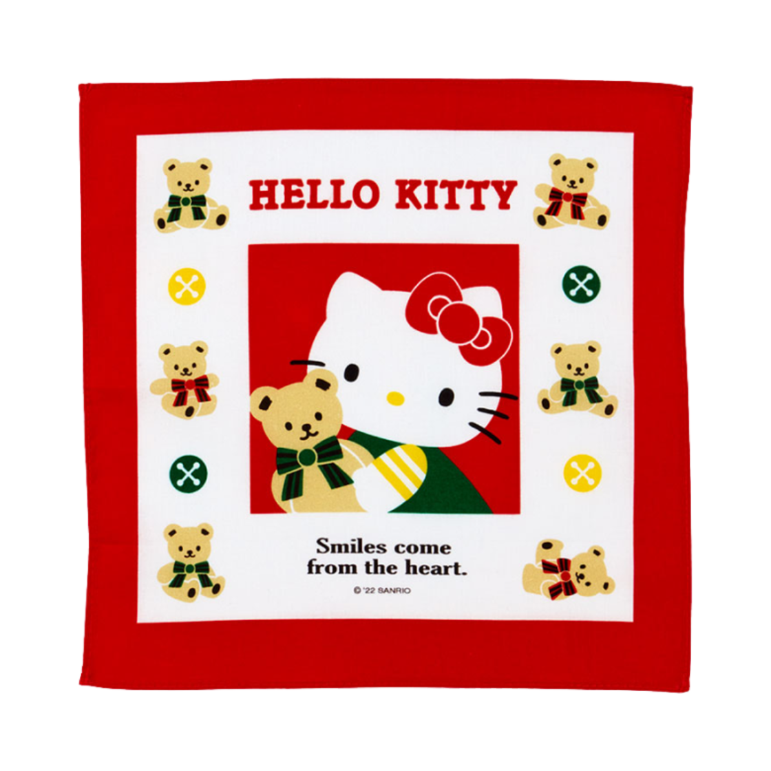산리오 헬로 키티 케이스 & 행커치프 세트(Sanrio Hello Kitty Case & Handkerchief Set) - 3
