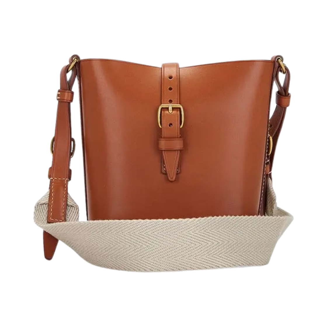 728608-BWRSW-2578 Saint Laurent Mini Bucket Bag New Sella