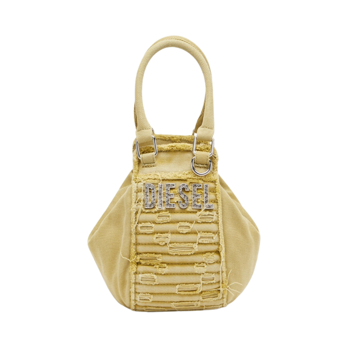 디젤 D-비나-C XS 캔버스 미니백 옐로우(Diesel D-Vina-C XS Canvas Mini Bag Yellow) - 1