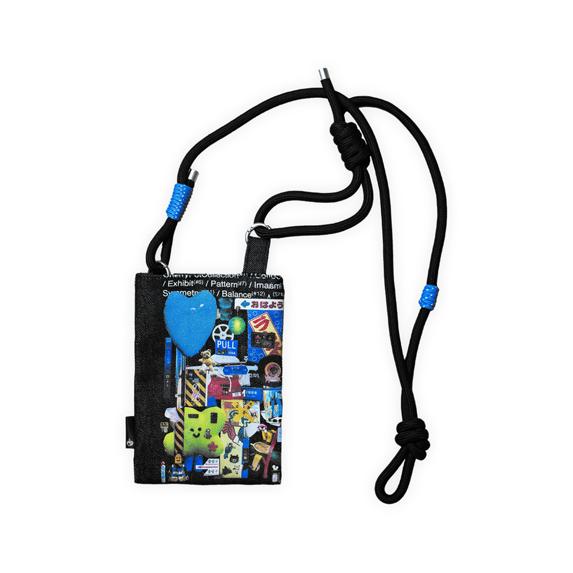 Cherry Pot Rope Denim Minibag CHERRY DRIVER Cherry Pot Rope Denim Minibag