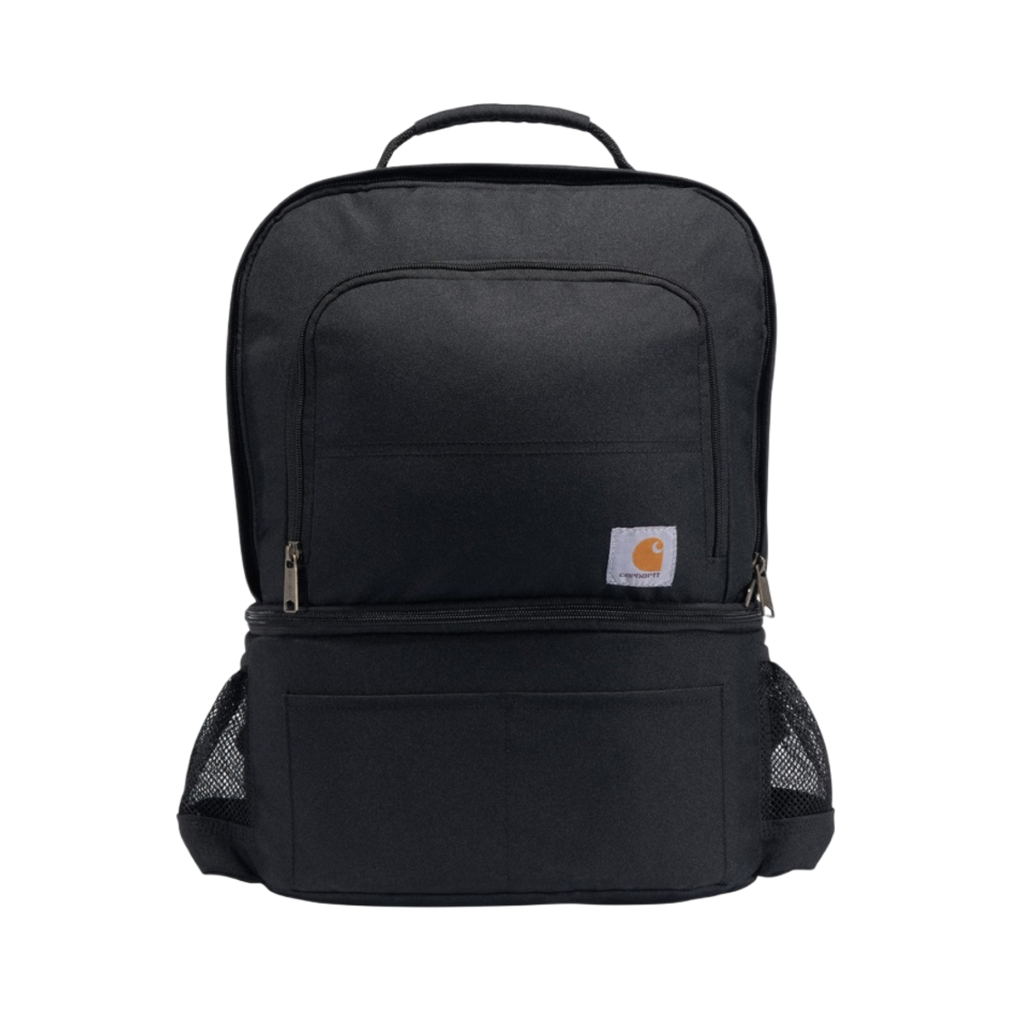 B0000303-00199 Carhartt Insulated 24 Can Two Compartment Cooler Backpack Black