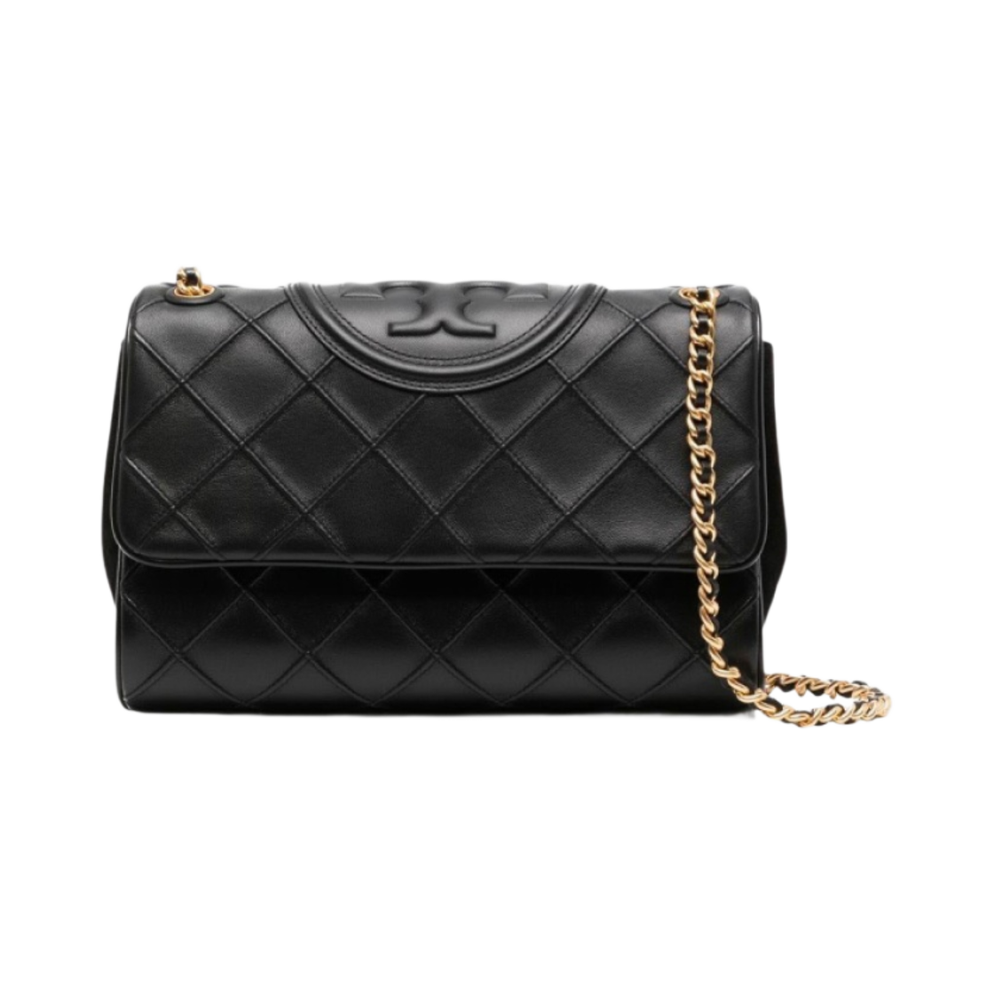 토리버치 플레밍 소프트 컨버터블 숄더백 블랙(Tory Burch Fleming Soft Convertible Shoulder Bag Black) - 1