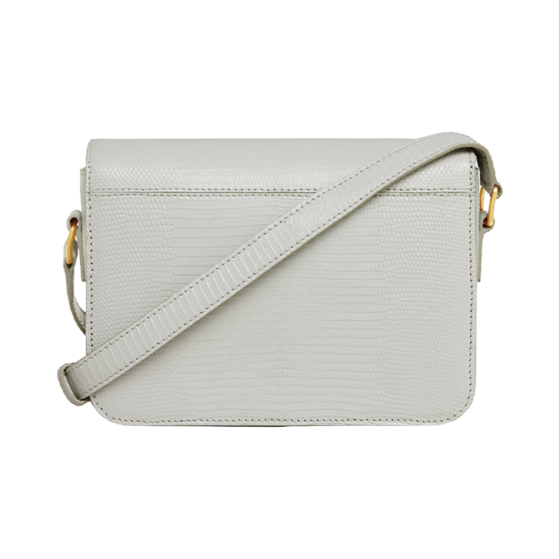 셀린느 틴 트리옹프 백 리자드 초크(Celine Teen Triomphe Bag in Lizard Chalk) - 3