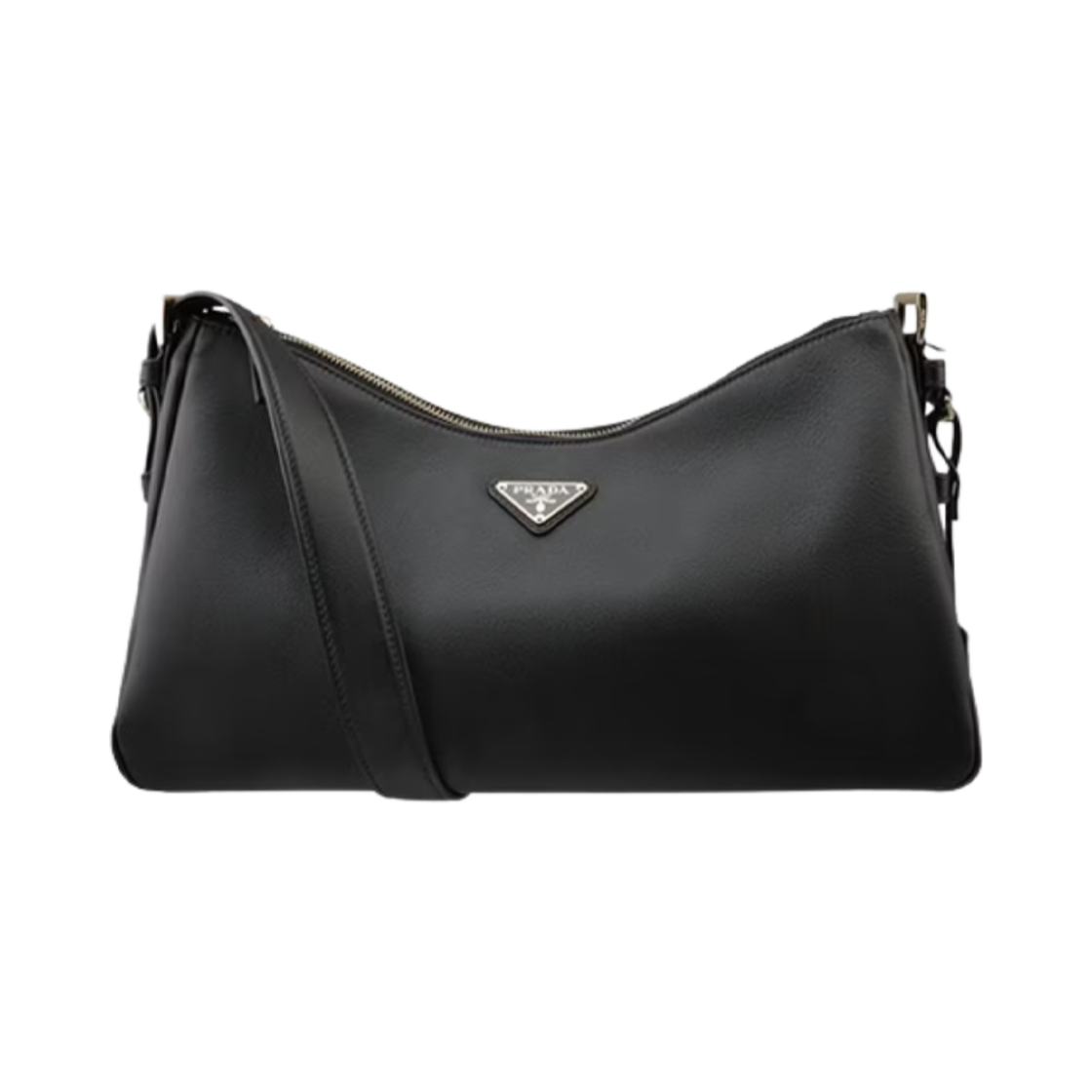 1BC231-2CYS-F0002 Prada Aimee Large Shoulder Bag Black
