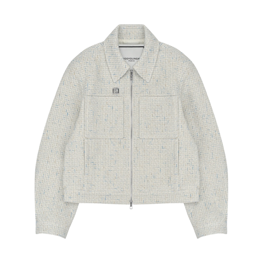우영미 트위드 자켓 화이트 - 24SS(Wooyoungmi Tweed Jacket White - 24SS)
