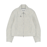 Wooyoungmi Tweed Jacket White - 24SS