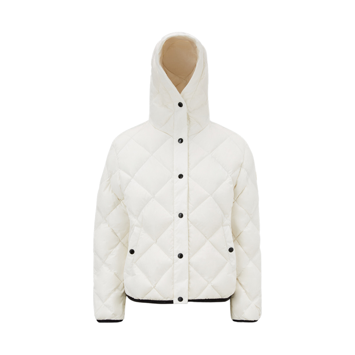 I2-093-1A00198-53A5E-034 (W) Moncler Arvouin Short Down Jacket White - 23FW