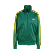 (W) Adidas Adicolor Classic Firebird Loose Track Top Collegiate Green Crew Yellow - KR Sizing