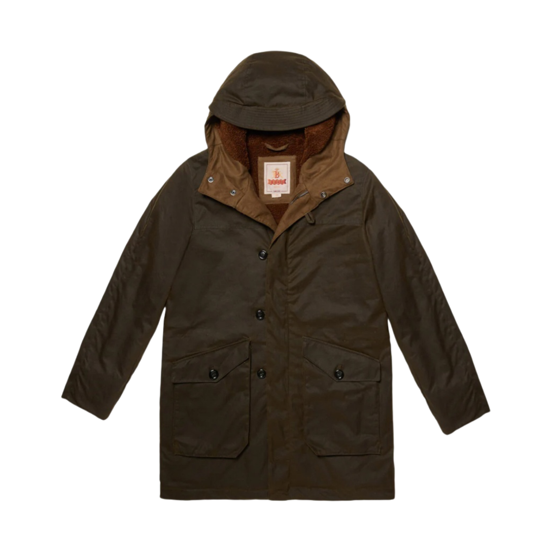 BRCPS0819UT1998-6054 Baracuta Terence Waxed Jacket Deep Moss
