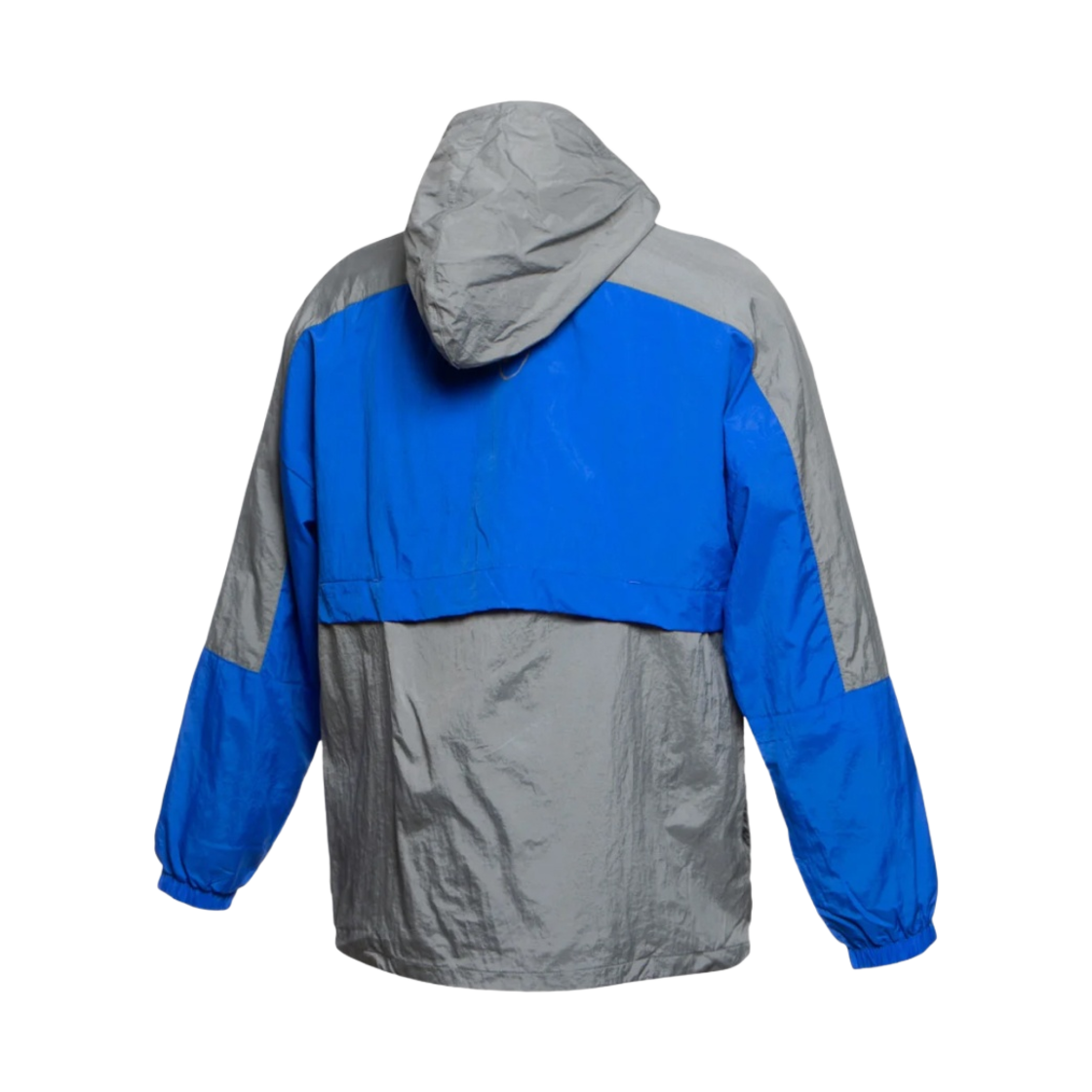 나이키 NSW 우븐 후드 자켓 플랫 퓨터 하이퍼 로얄 - 아시아(Nike NSW Woven Hooded Jacket Flat Pewter Hyper Royal - Asia) - 2