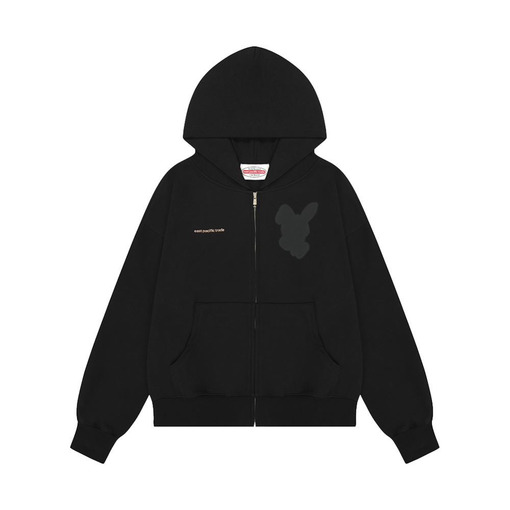 EP5SW3HZ00102 EPT WM SEL Ghost Nibble Hood Zipup Black