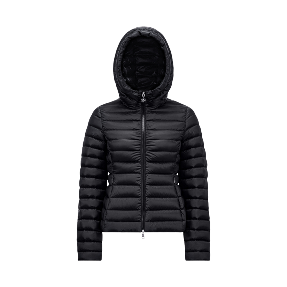 (W) 몽클레르 이게 후드 쇼트 다운 자켓 블랙 - 25SS((W) Moncler Ige Hooded Short Down Jacket Black - 25SS)