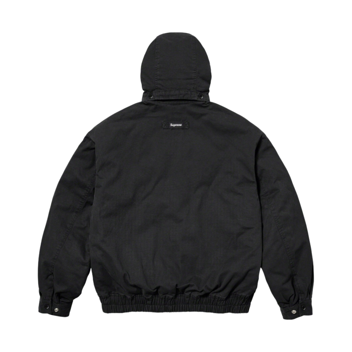 슈프림 레더 칼라 유틸리티 자켓 블랙 - 23FW(Supreme Leather Collar Utility Jacket Black - 23FW) - 4