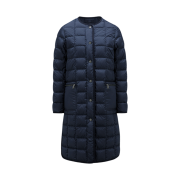 (W) Moncler Faisan Long Down Jacket Night Blue - 23FW