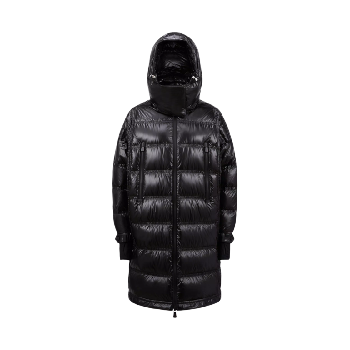 J2-098-1C00002-539JH-999 (W) Moncler Rochelairs Long Down Jacket Black - 24FW