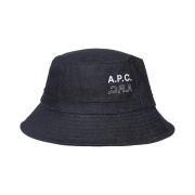 A.P.C. Mark Fearless Bucket Hat Indigo