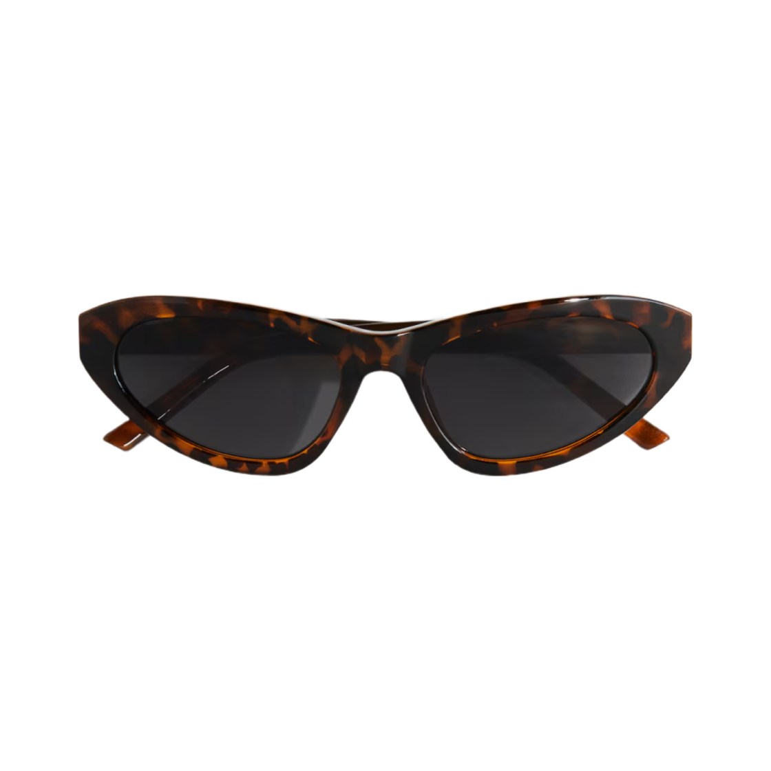 1236033002 H&M Cat Eye Sunglasses Brown Tortoise Pattern