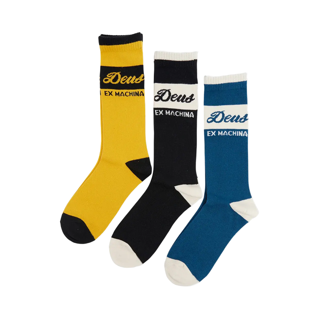 DMF247758-3ML Deus Ex Machina Saber Socks Multicolor (3 Pack)
