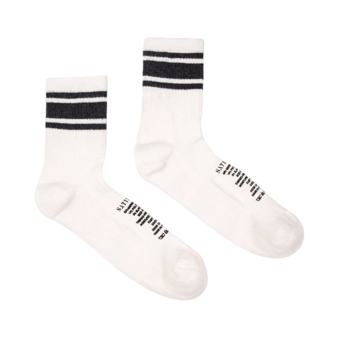 5111-WH Satisfy Merino Tube Socks White