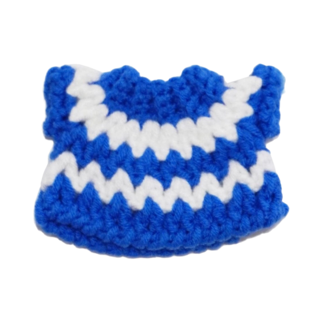 코지모지 커스텀 캣 키링 악세사리 코위찬 니트 블루(Cosymosy Custom Cat Keyring Acc Cowichan Knit Blue)