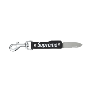 Supreme Leather Clip Knife Black - 25SS