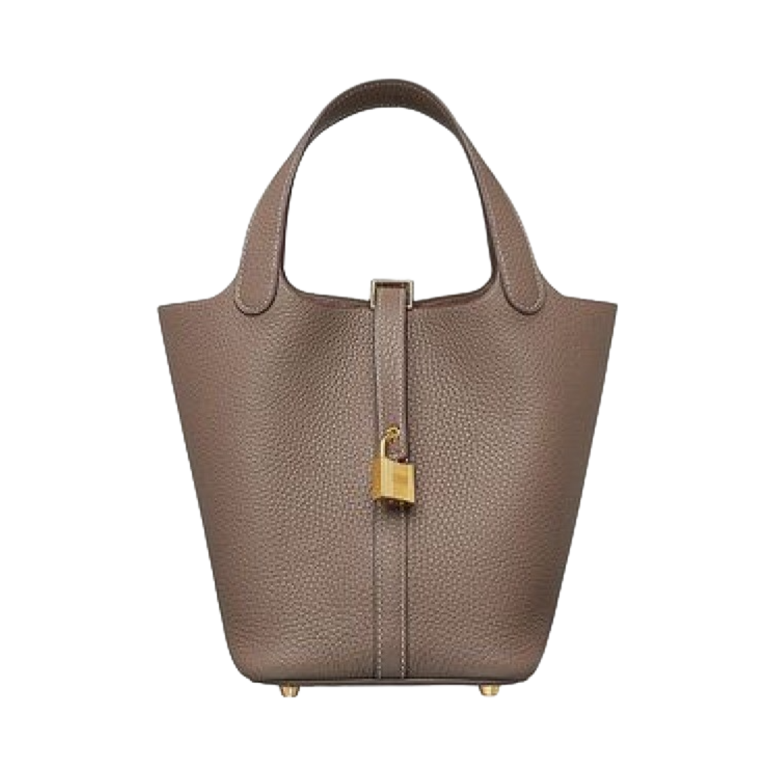 에르메스 피코탄 락 18 백 클레망스 & 골드 하드웨어 에뚜쁘(Hermes Picotin Lock 18 Bag Clemence & Gold Etoupe)