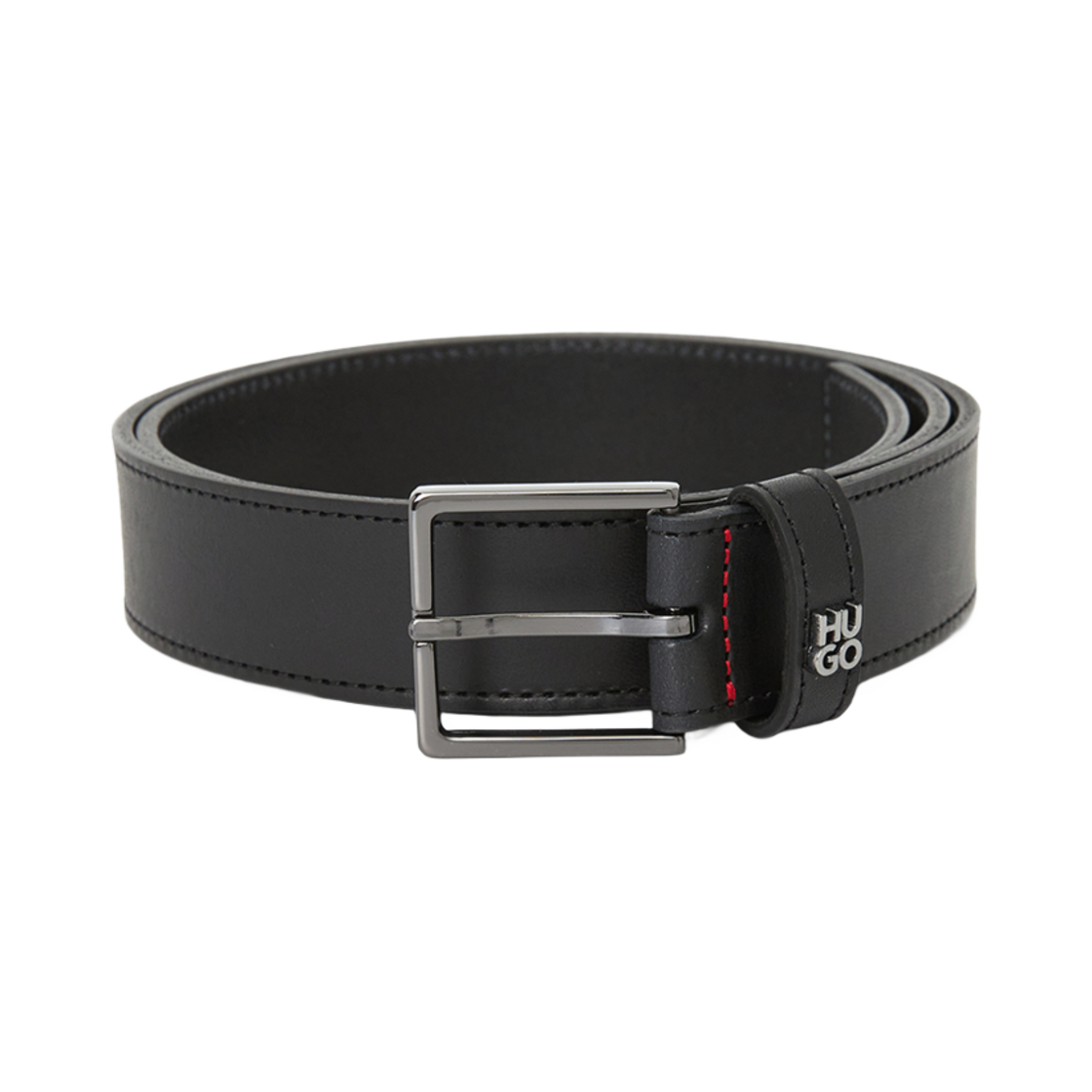 50537026-001 Hugo Boss Leather Belt Black