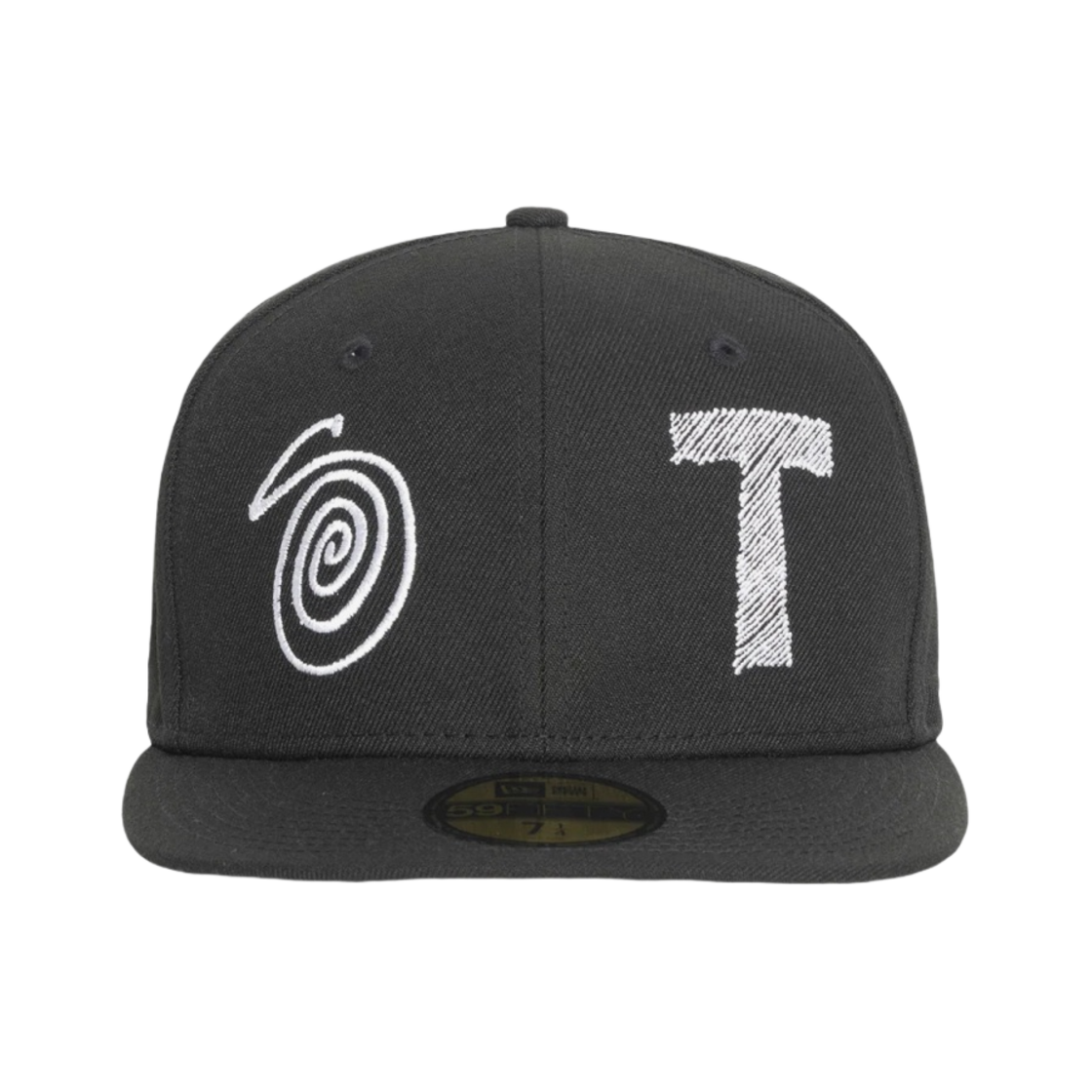스투시 랜섬 자수 뉴에라 59피프티 캡 블랙(Stussy Ransom Embroidered New Era 59fifty Cap Black) - 1
