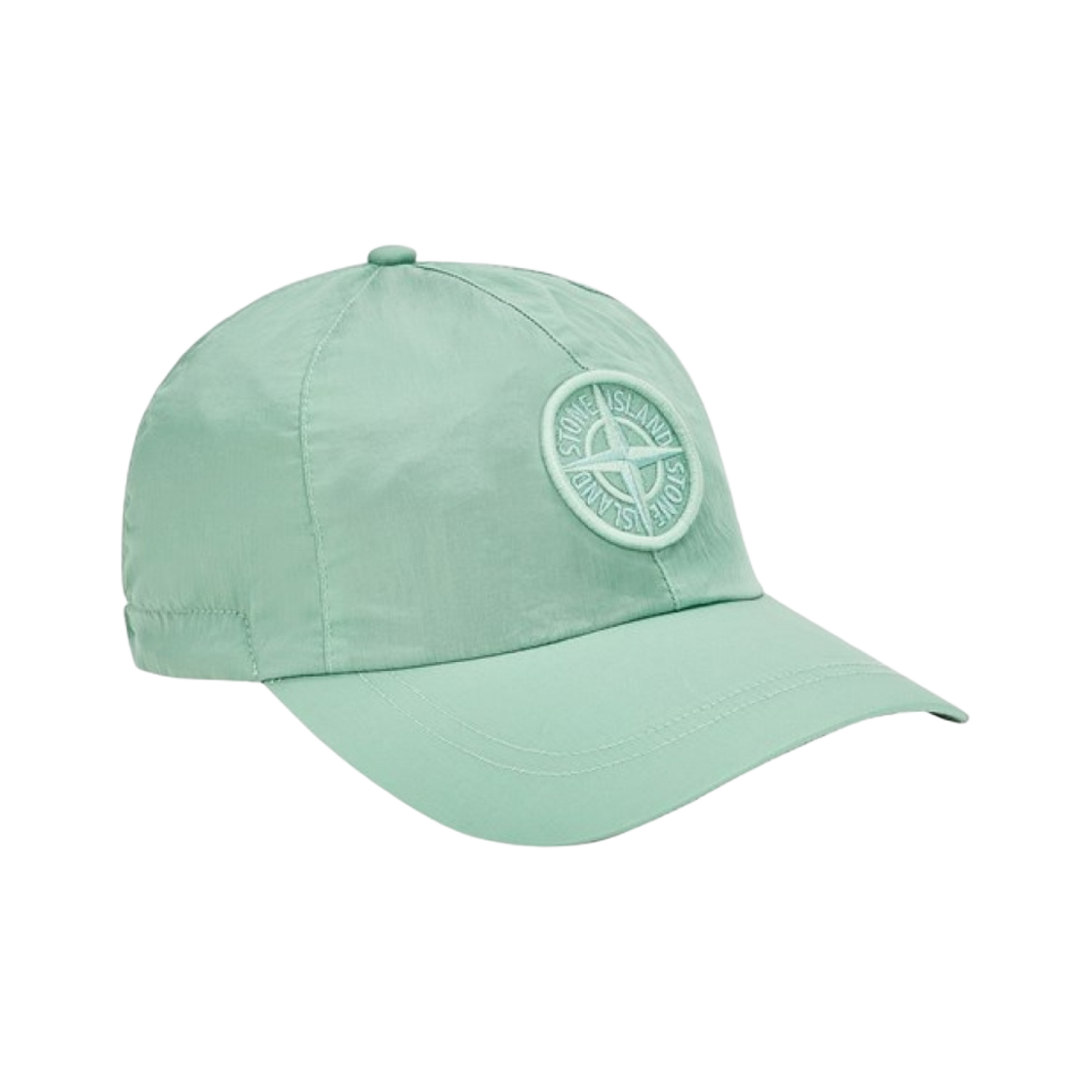 스톤 아일랜드 99576 나일론 메탈 6 패널 캡 라이트 그린 - 23FW(Stone Island 99576 Nylon Metal 6-Panel Cap Light Green - 23FW) - 1