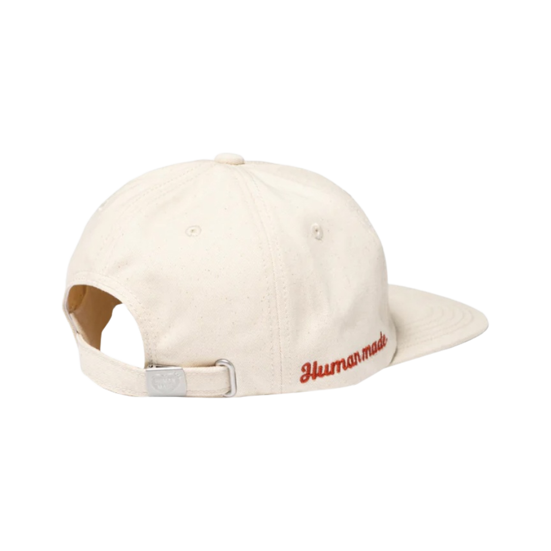 휴먼 메이드 6 패널 트윌 캡 #1 화이트(Human Made 6 Panel Twill Cap #1 White) - 2