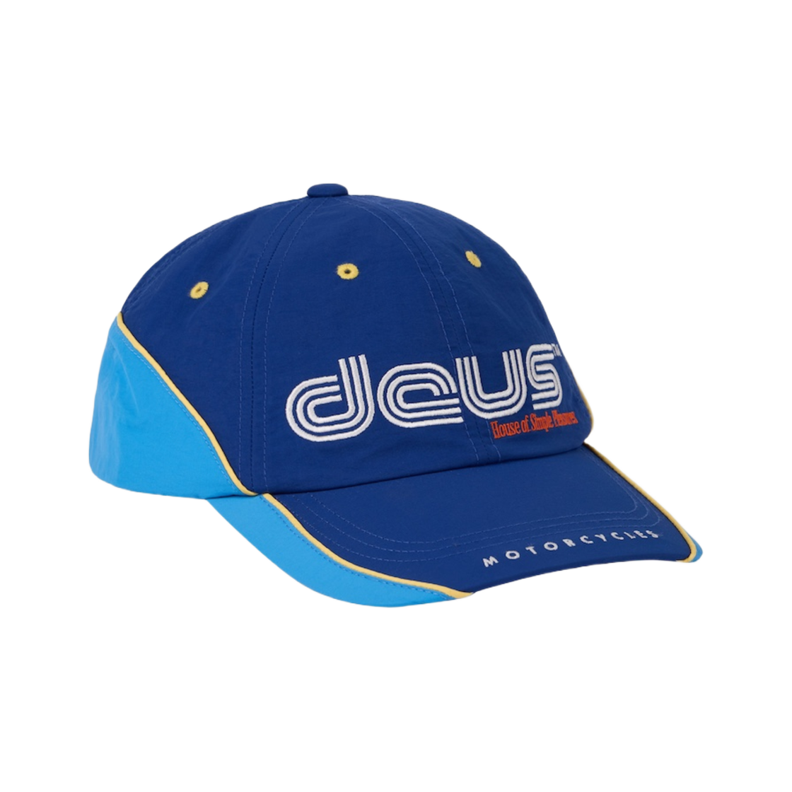 - Deus Ex Machina Track Cap Blue