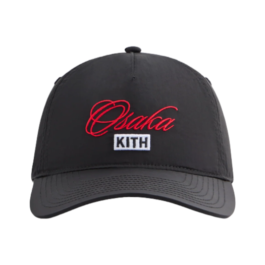 KHM051069-001 Kith Osaka Bay Low Pinch Crown Cap Black