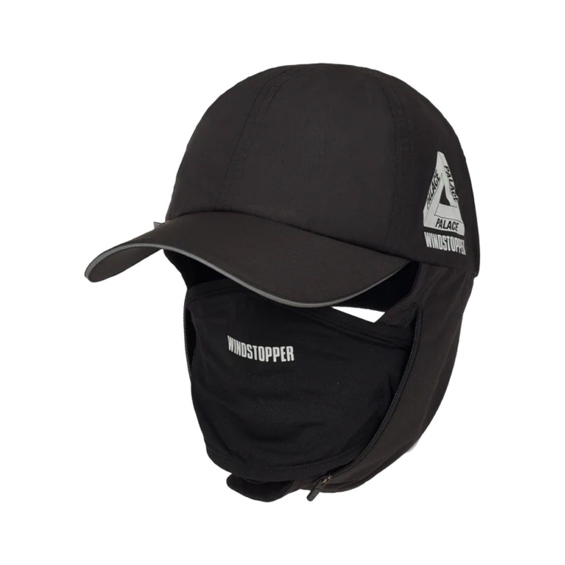 - Palace Gore-Tex Infinium Windstopper Mask 6-Panel Black - 23FW - 대표 이미지 #1