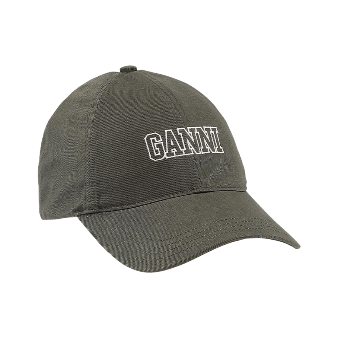 A5082-861 Ganni Embroidered Logo Cap Kalamata
