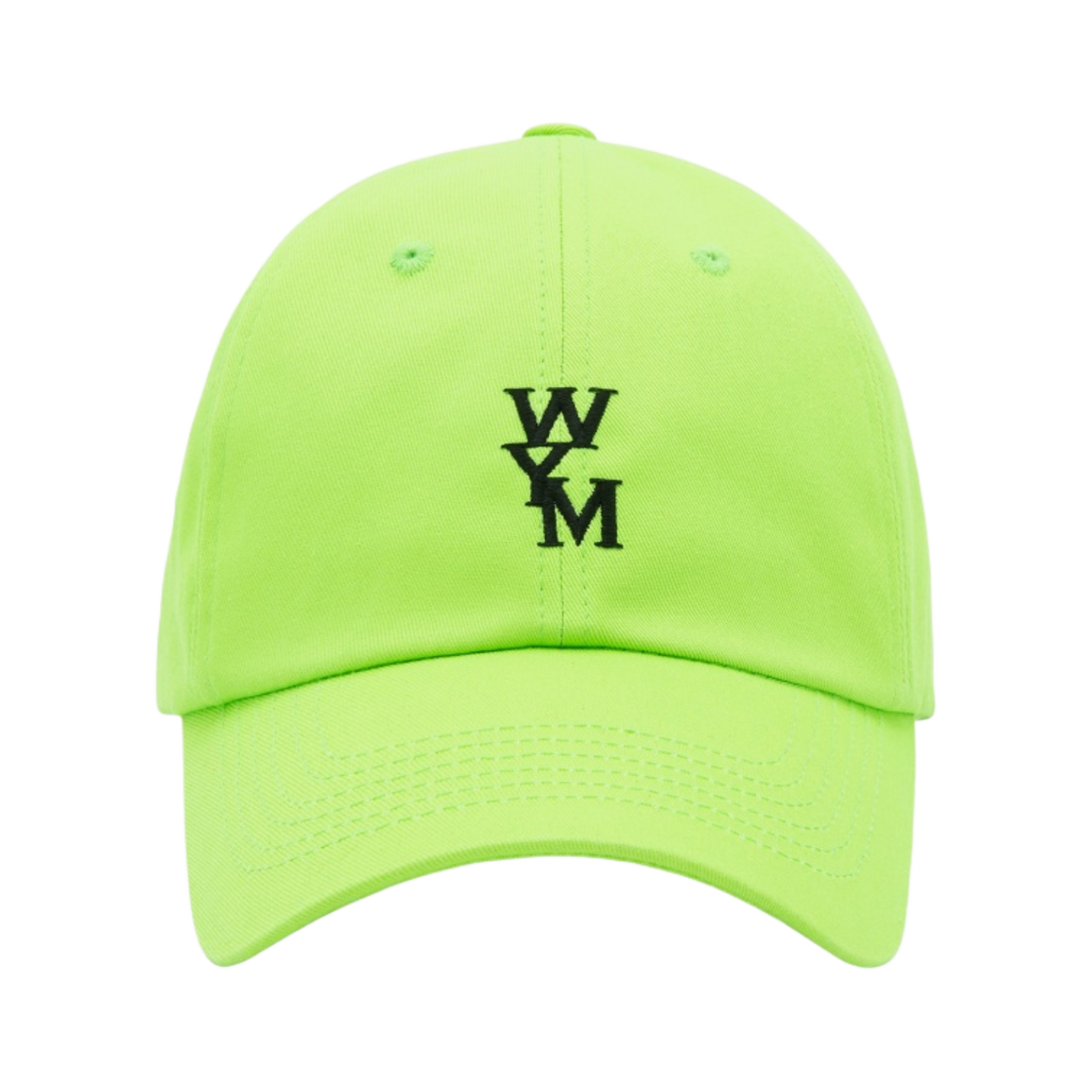 W231AC51994F Wooyoungmi Logo Ball Cap Green - 23SS