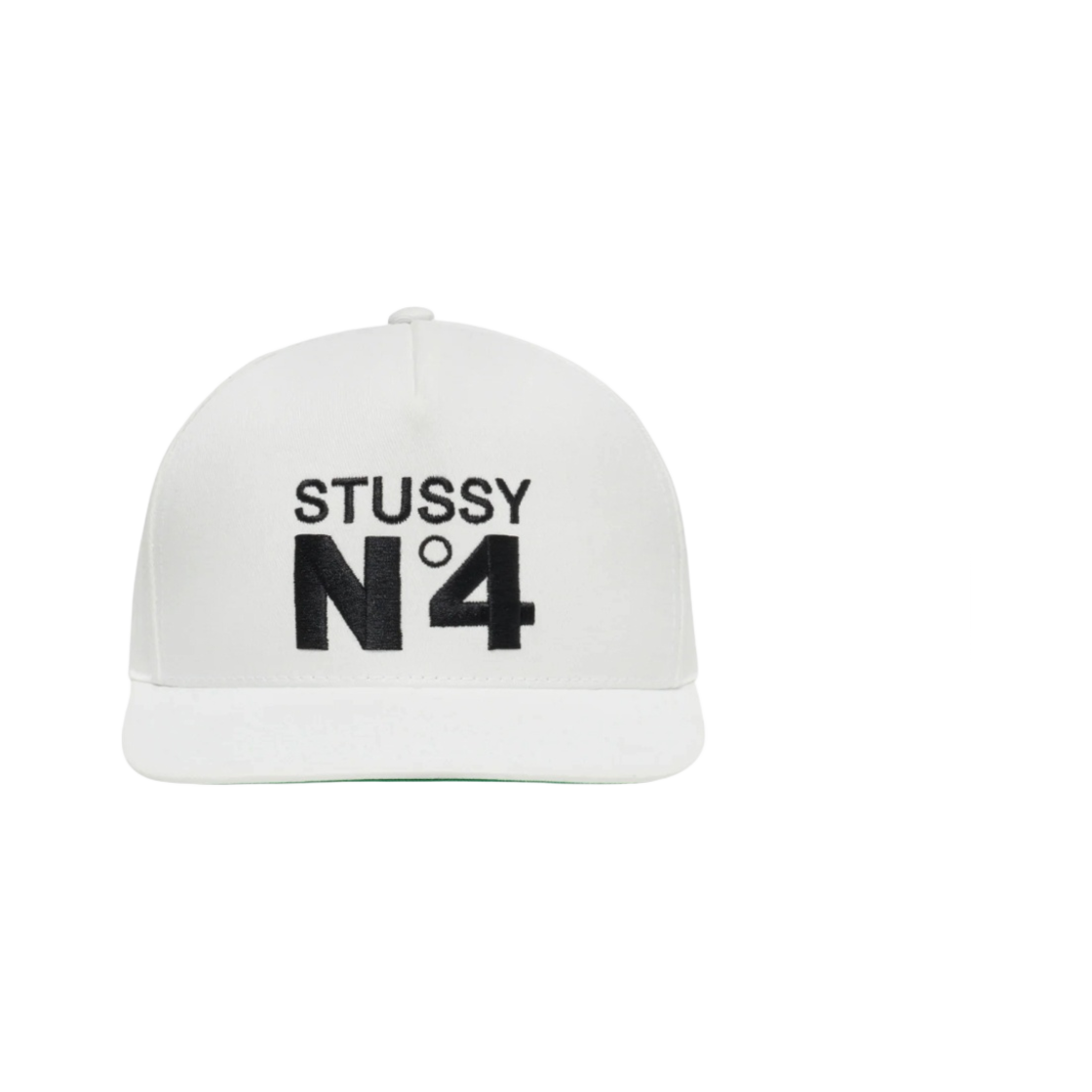 스투시 NO.4 포인트 크라운 캡 화이트(Stussy NO.4 Point Crown Cap White) - 2
